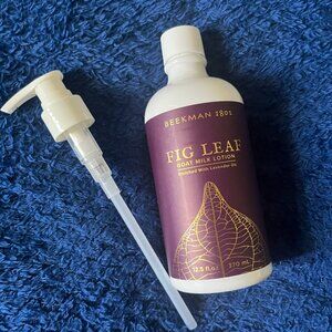 NWOB FULL SIZE Beekman 1802 Fig Leaf and Lavender Lotion